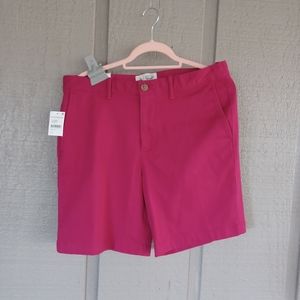 An Original Penguin Shorts Color Size 34 Sangria Stretch Slim Fit 8 Inch Inseam